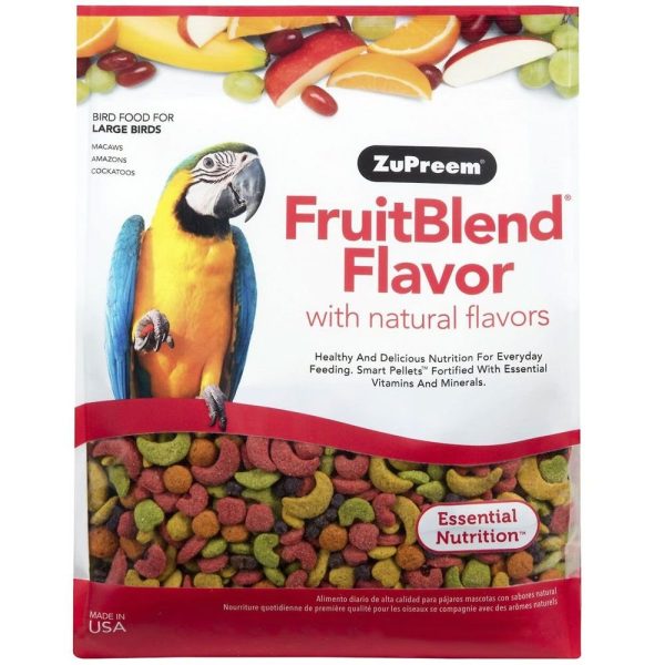 ZuPreem FruitBlend Flavor with Natural Flavors Daily Large Bird Food