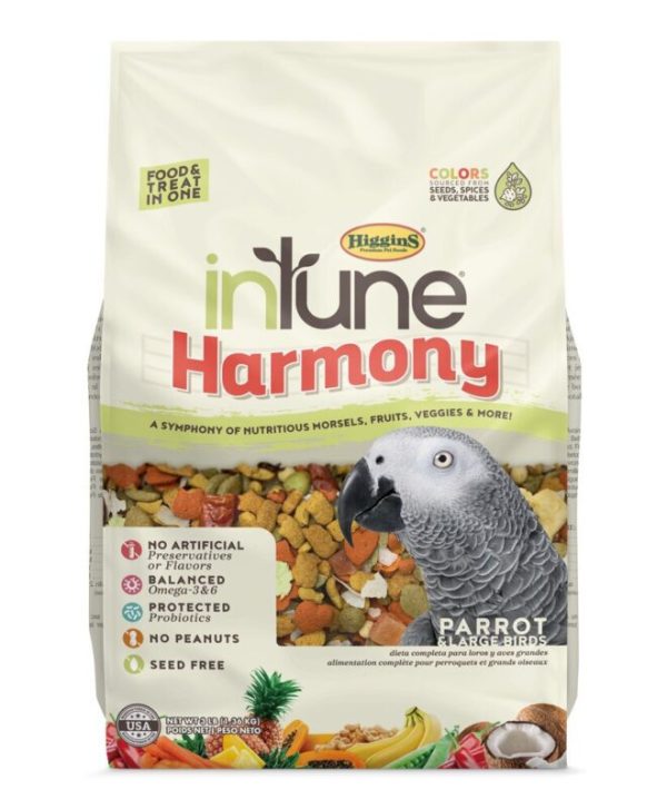Higgins inTune Harmony Parrot Bird Food
